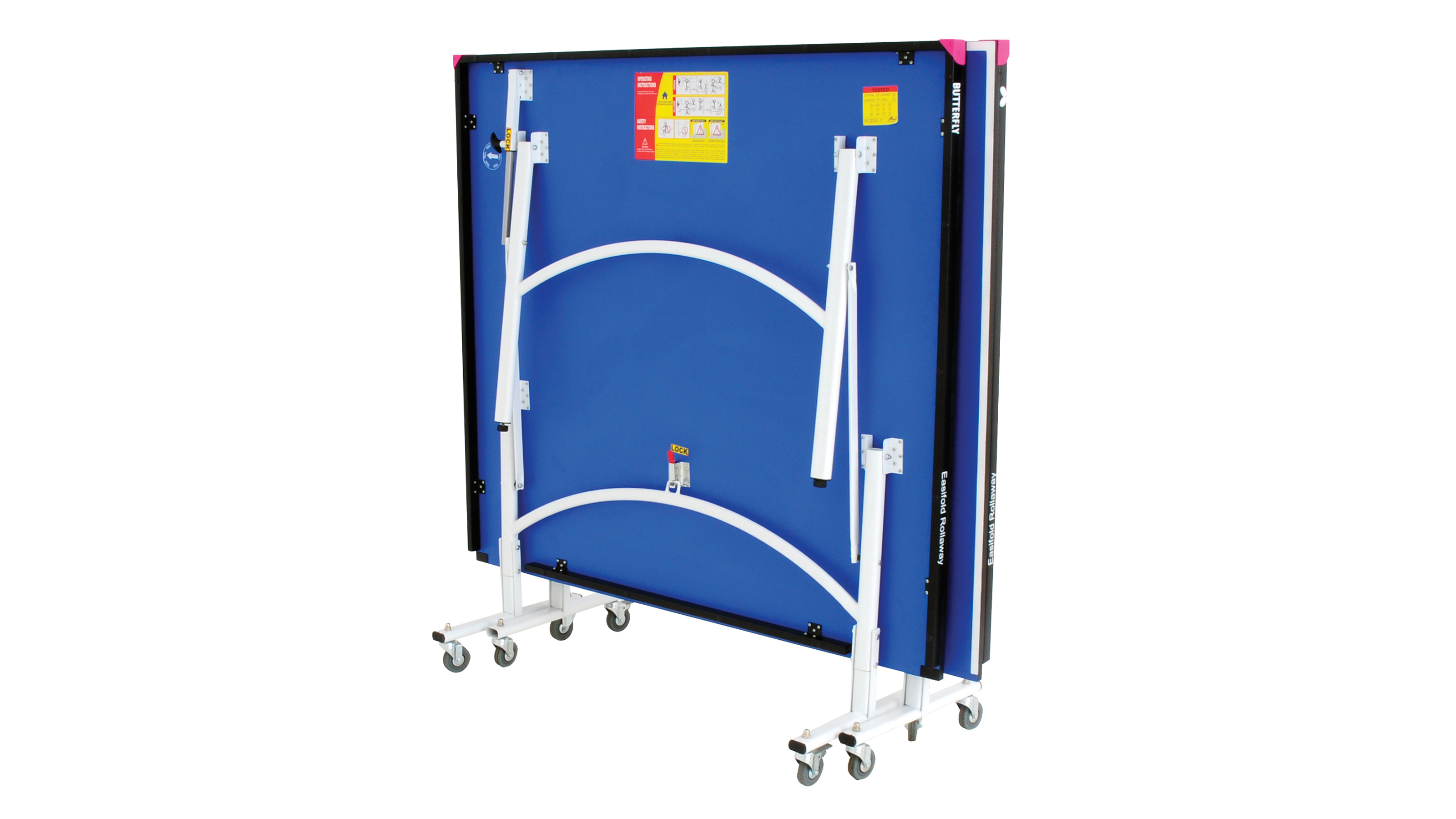 Easifold 19 Blue Indoor Home Rollaway Table Tennis Table