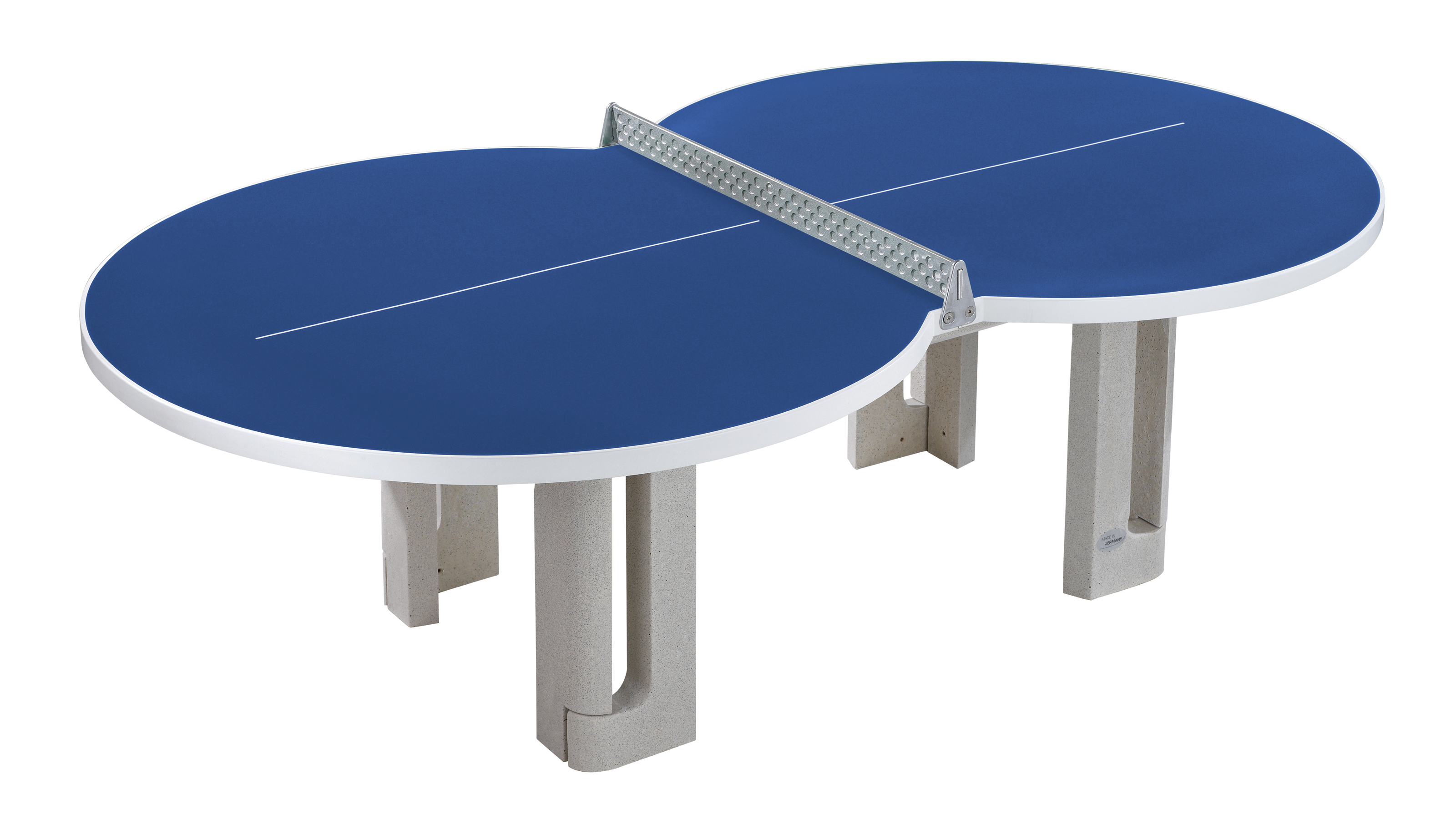 Figure Eight Concrete Table Tennis Table