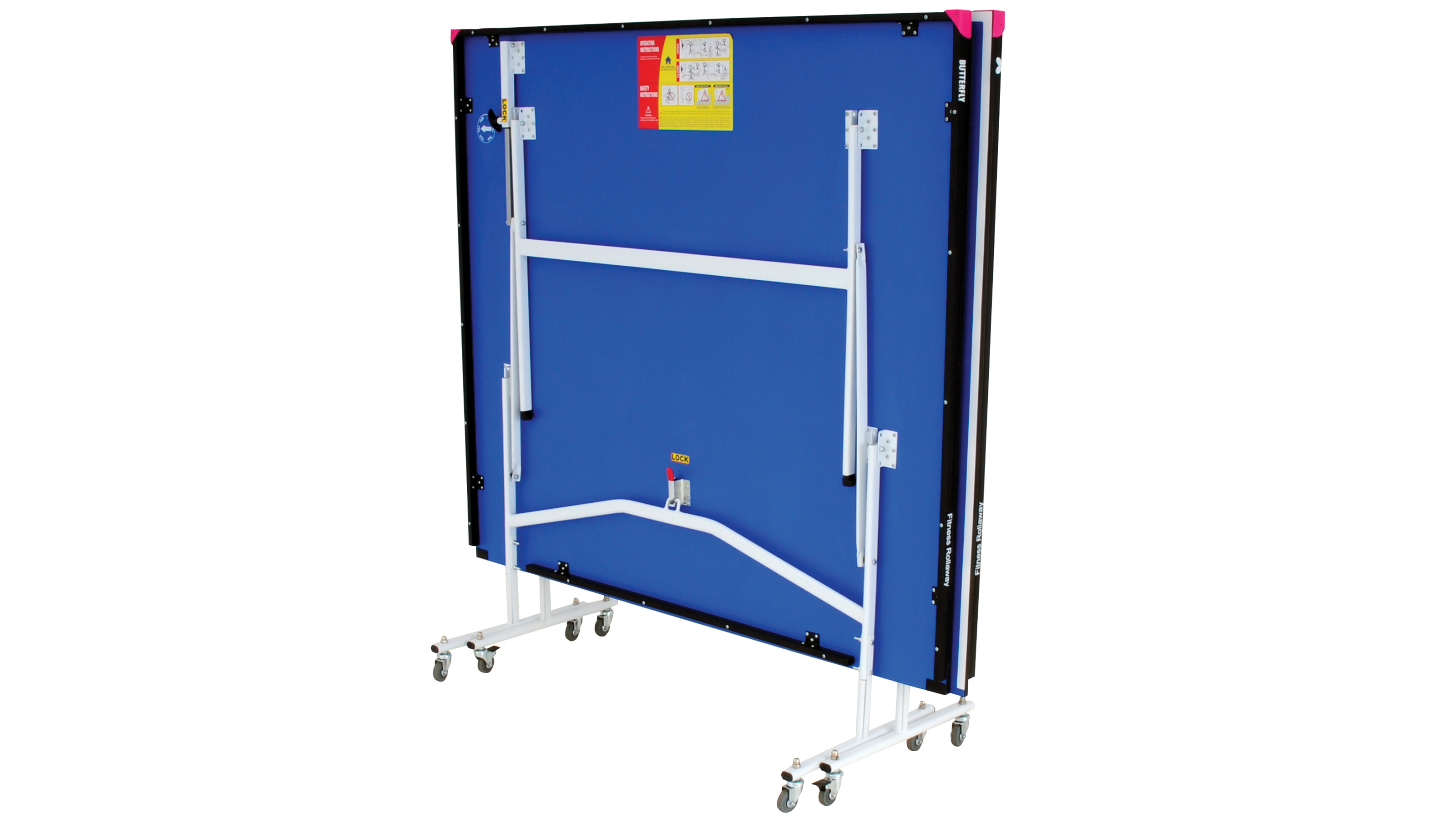 Fitness Blue Indoor Beginners Rollaway Table Tennis Table