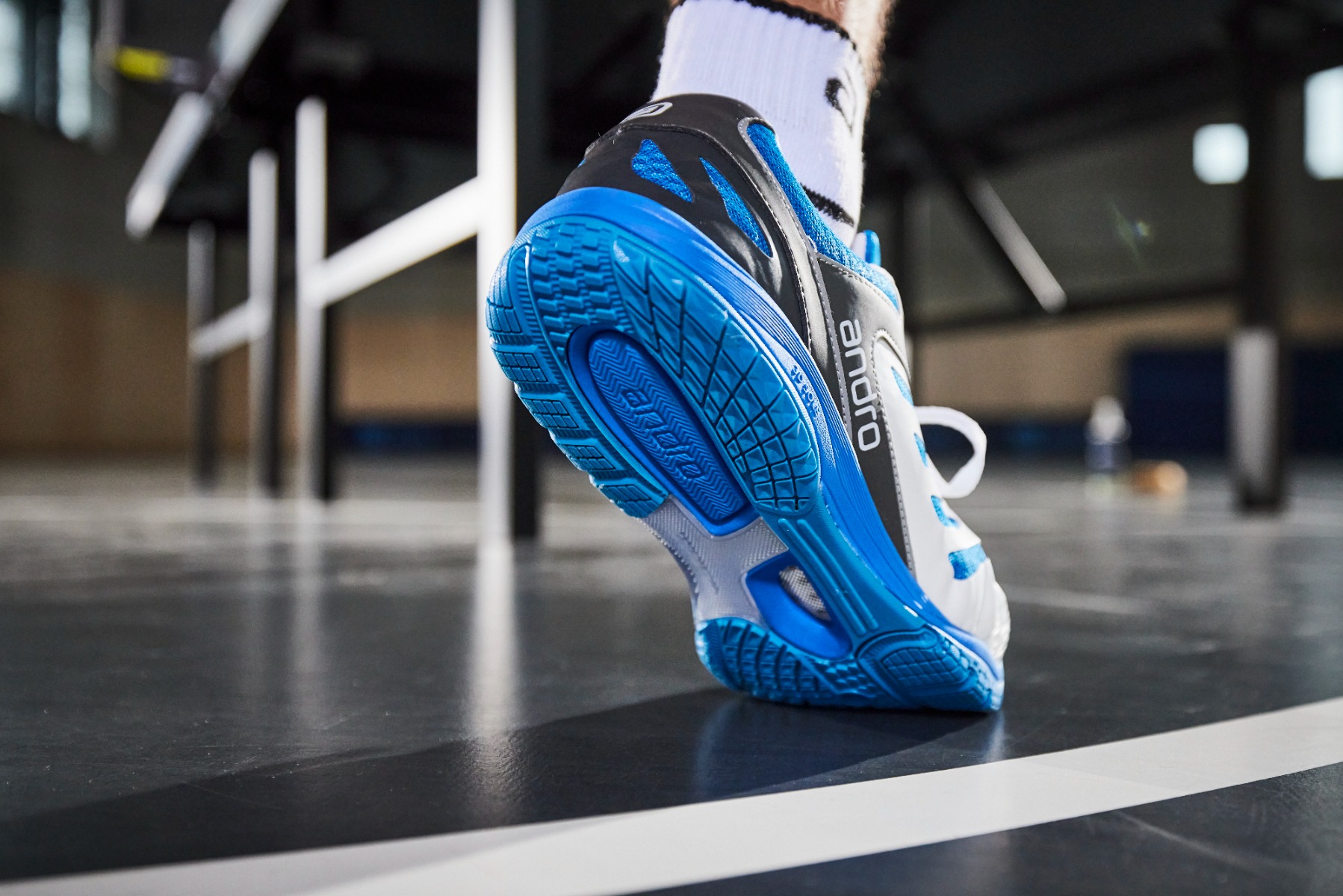 Shoes Cross Step 2 Blue Black & White
