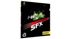 Andro Rubbers Hexer Powergrip SFX