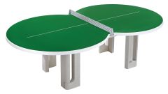 Butterfly Figure Eight Concrete Table Tennis Table